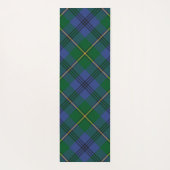 Clan Gunn Tartan Yoga Mat (Achterkant)