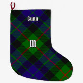 Clan Gunn Tartankerstkoning Grote Kerstsok (Voorkant)