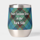 Clan Guthrie Crest over Tartan (Achterkant)