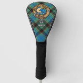 Clan Guthrie Crest over Tartan Golfheadcover (Voorkant)