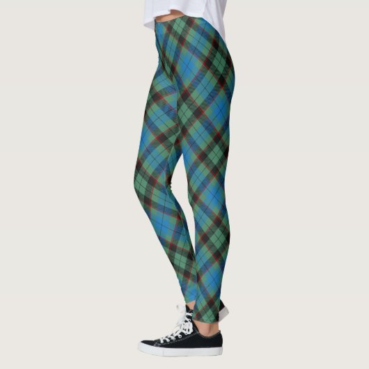Clan Guthrie Crest over Tartan Leggings (Links)
