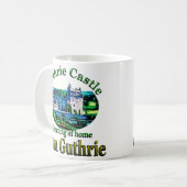 Clan Guthrie Dreaming of Home Guthrie Castle Koffiemok (Voorkant links)