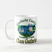 Clan Guthrie Dreaming of Home Guthrie Castle Koffiemok (Links)