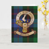 Clan Guthrie Notecards Kaart (Gele Bloem)