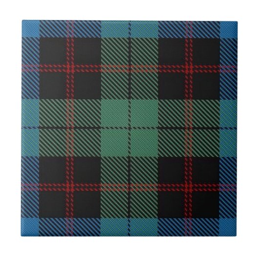 Clan Guthrie Scottish Expressions Tartan Tegeltje (Voorkant)