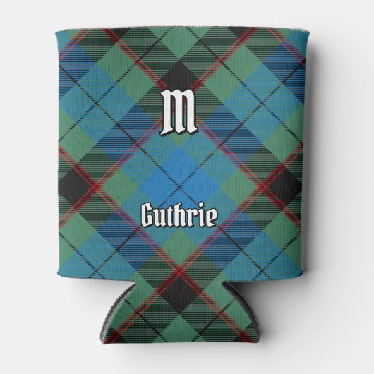 Clan Guthrie Tartan Blikjeskoeler (Voorkant)