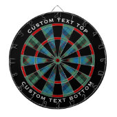 Clan Guthrie Tartan Dartbord (Voorkant)