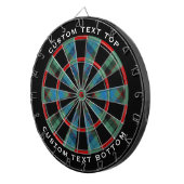 Clan Guthrie Tartan Dartbord (Voorkant Rechts)