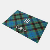 Clan Guthrie Tartan Deurmat (Schuin)