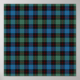 Clan Guthrie Tartan - Digitaal downloaden Poster