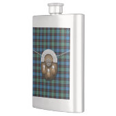 Clan Guthrie Tartan en Sporran Heupfles (Links)