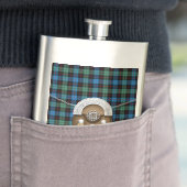 Clan Guthrie Tartan en Sporran Heupfles (Voorbeeld)