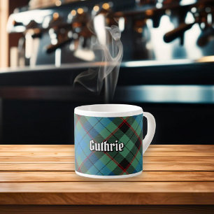 Clan Guthrie Tartan Espresso Kop