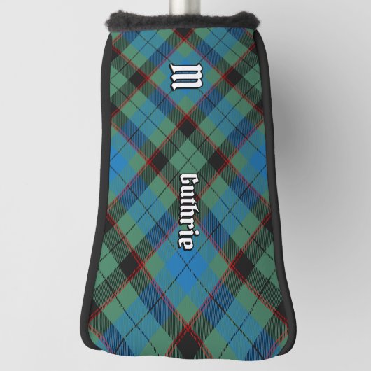 Clan Guthrie Tartan Golfheadcover (Draai 90)