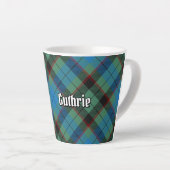 Clan Guthrie Tartan Latte Mok (Rechterhoek)