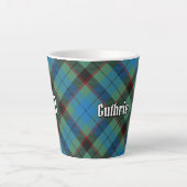 Clan Guthrie Tartan Latte Mok (Voorkant)