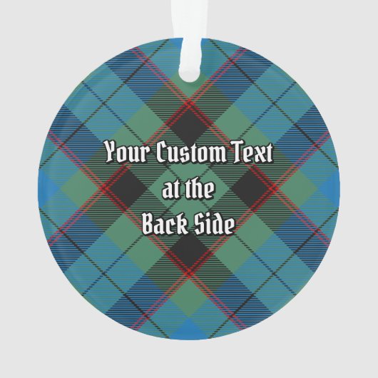 Clan Guthrie Tartan Ornament (achterkant)