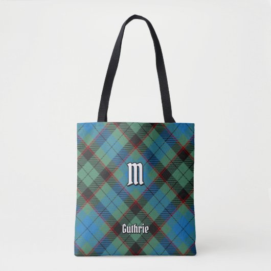 Clan Guthrie Tartan Tote Bag (Voorkant)