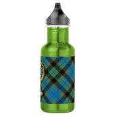 Clan Guthrie-wapen boven tartan Waterfles (Rechts)