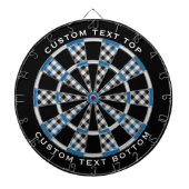 Clan Haig Check Schotse ruit Dartbord (Voorkant)