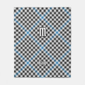 Clan Haig Check Schotse ruit Fleece Deken (Voorkant)