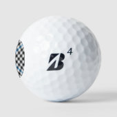 Clan Haig Check Schotse ruit Golfballen (Logo)