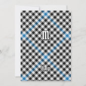 Clan Haig Check Schotse ruit Kaart (Voorkant)