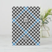 Clan Haig Check Schotse ruit Kaart (Staand voorkant)
