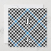 Clan Haig Check Schotse Ruit Kaart (Voorkant)