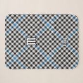 Clan Haig Check Schotse ruit Sherpa Deken (Voorkant (horizontaal))