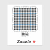 Clan Haig Check Schotse ruit Sticker (Vel)