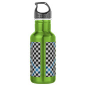 Clan Haig Check Schotse ruit Waterfles (Achterkant)