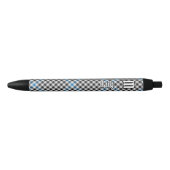 Clan Haig Check Schotse ruit Zwarte Inkt Pen (Voorkant)