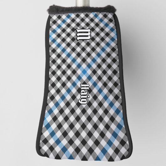 Clan Haig Check Tartan Golfheadcover (Draai 90)