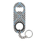 Clan Haig Check Tartan Mini Flessenopener (Achterkant)