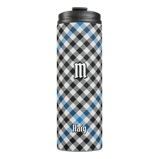 Clan Haig Check Tartan Thermosbeker (Voorkant)