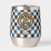 Clan Haig Crest over Check Tartan (Voorkant)
