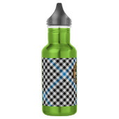 Clan Haig Crest over Check Tartan Waterfles (Links)