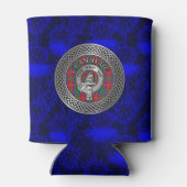 Clan Haig Crest & Tartan Knot Blikjeskoeler (Achterkant)