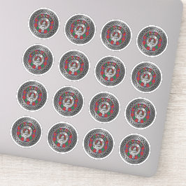 Clan Haig Crest & Tartan Knot Sticker