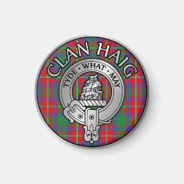 Clan Haig Crest & Tartan Magneet