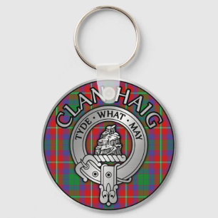 Clan Haig Crest & Tartan Sleutelhanger