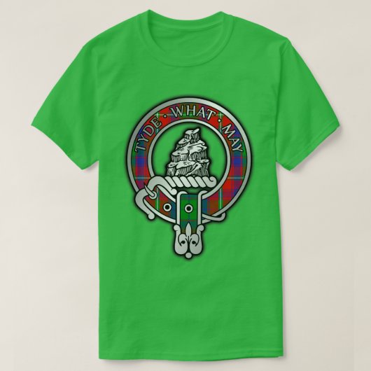 Clan Haig Crest Tartan T-shirt (Design voorkant)