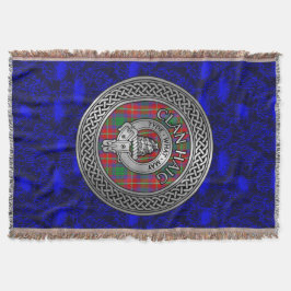 Clan Haig Wapen & Tartan Knoop Deken