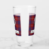 Clan Hamilton Crest en Tartan Glas (Links)