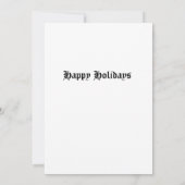 Clan Hamilton Crest en Tartan KerstKaart (Achterkant)