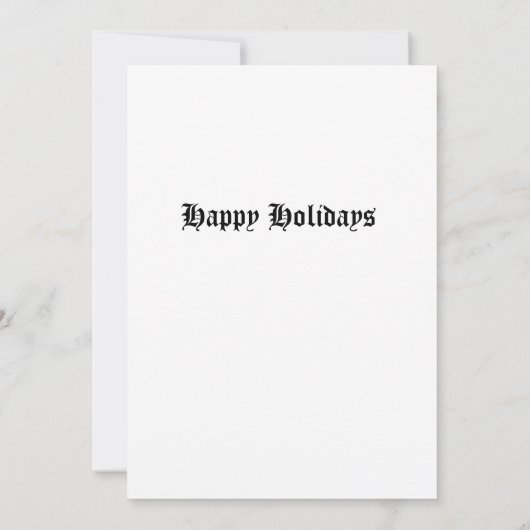 Clan Hamilton Crest en Tartan KerstKaart (Achterkant)