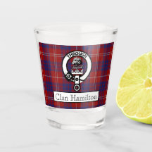 Clan Hamilton Crest en Tartan