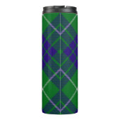Clan Hamilton Crest over jagen Tartan Thermosbeker (Achterkant)