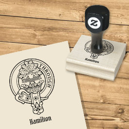 Clan Hamilton Crest Rubber Stamp Rubberstempel